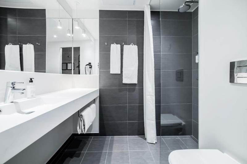 Standard King Room with Roll-In Shower image 3