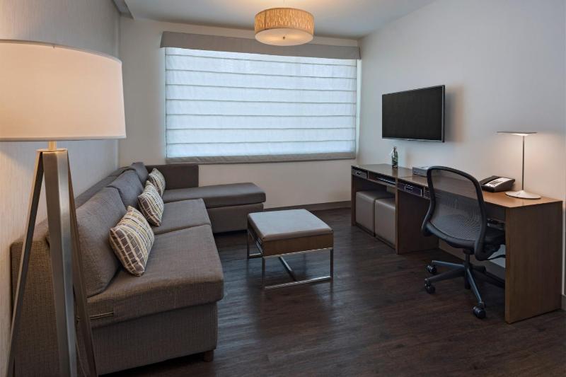Executive Suite, 1 King, Sofa bed, Corner room image 4