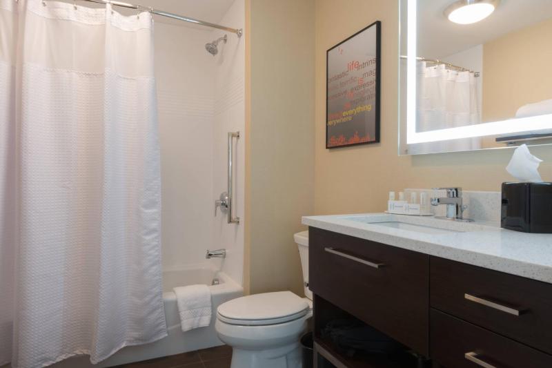 One Bedroom Suite with queen bed, sofa bed and city view image 2
