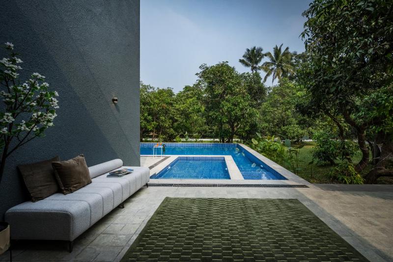 SaffronStays Six Degrees: 6BR pool villa Alibaug - image 23