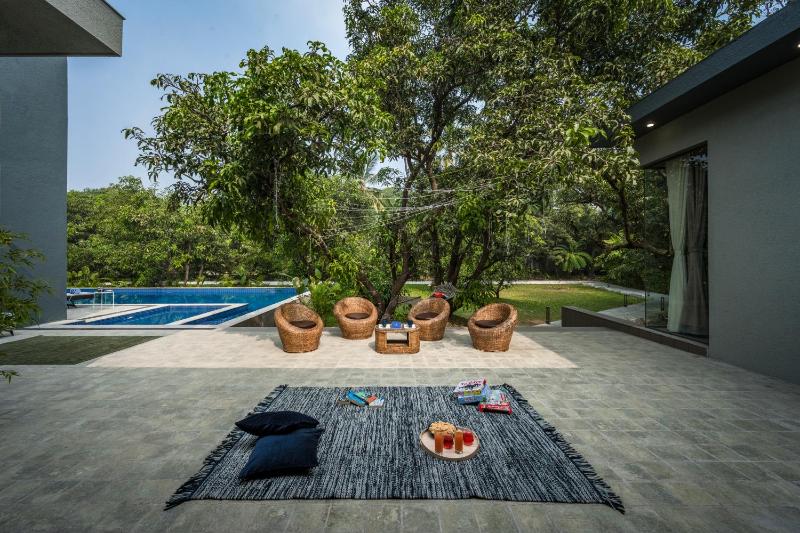 SaffronStays Six Degrees: 6BR pool villa Alibaug - image 19