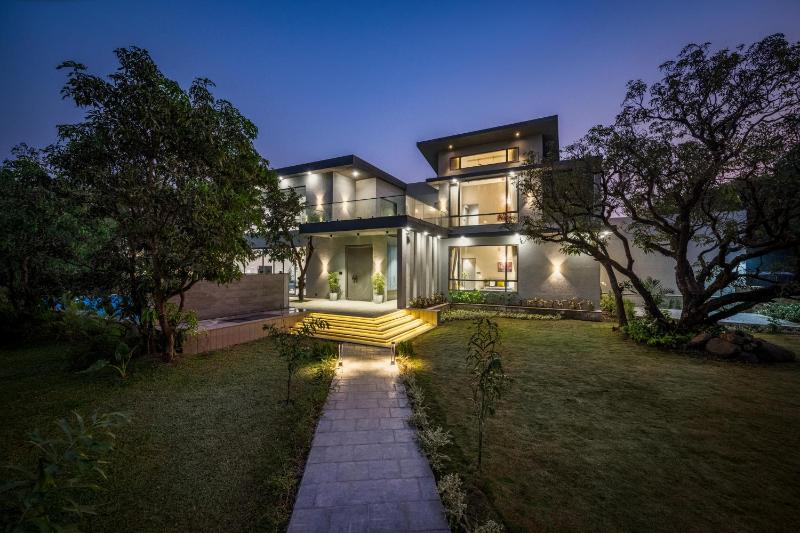 SaffronStays Six Degrees: 6BR pool villa Alibaug - image 1