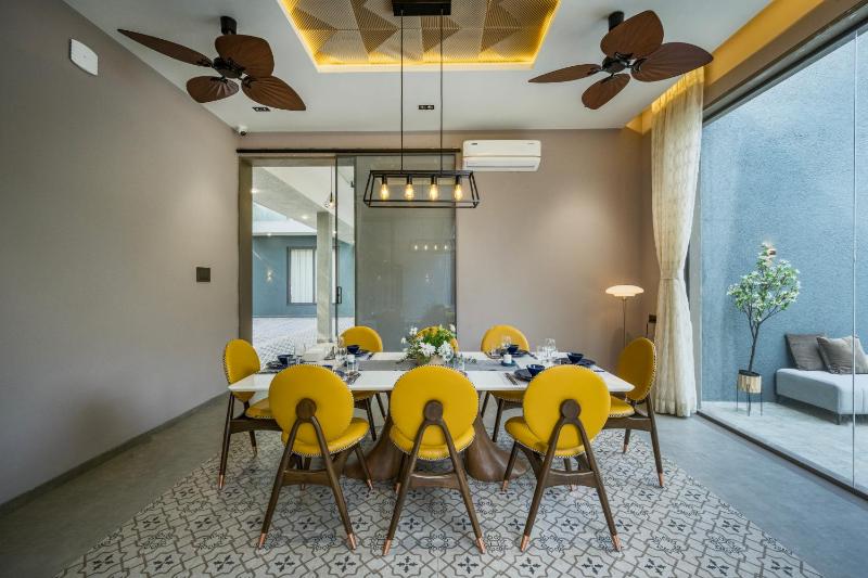 SaffronStays Six Degrees: 6BR pool villa Alibaug - image 21