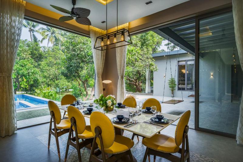 SaffronStays Six Degrees: 6BR pool villa Alibaug - image 22