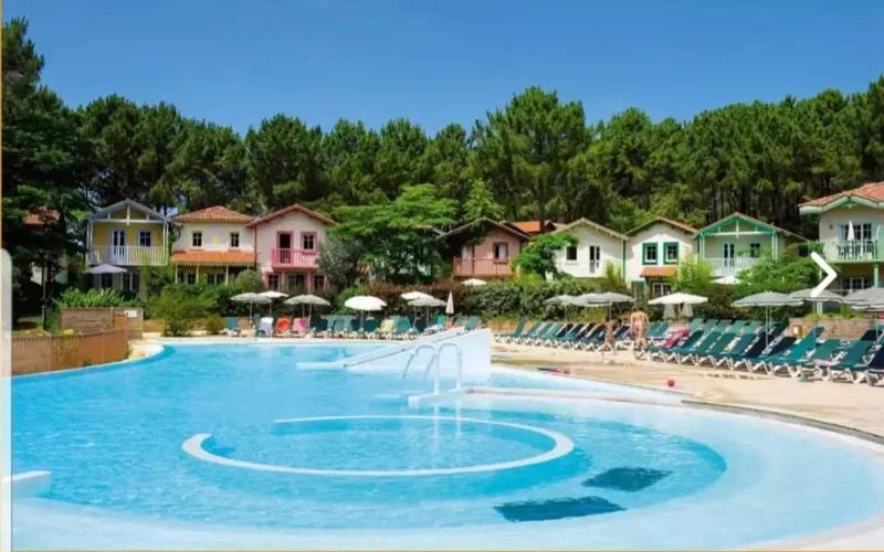 Maison charmante à Lacanau avec piscine partagée et terrasse - image 23
