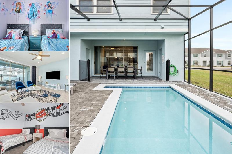 Beautiful 5 Star Townhome with Private Pool on Windsor at Westside Orlando Townhome 5397 - image 1