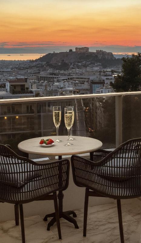 Premium Room with Private Balcony & Panoramic Acropolis View image 3
