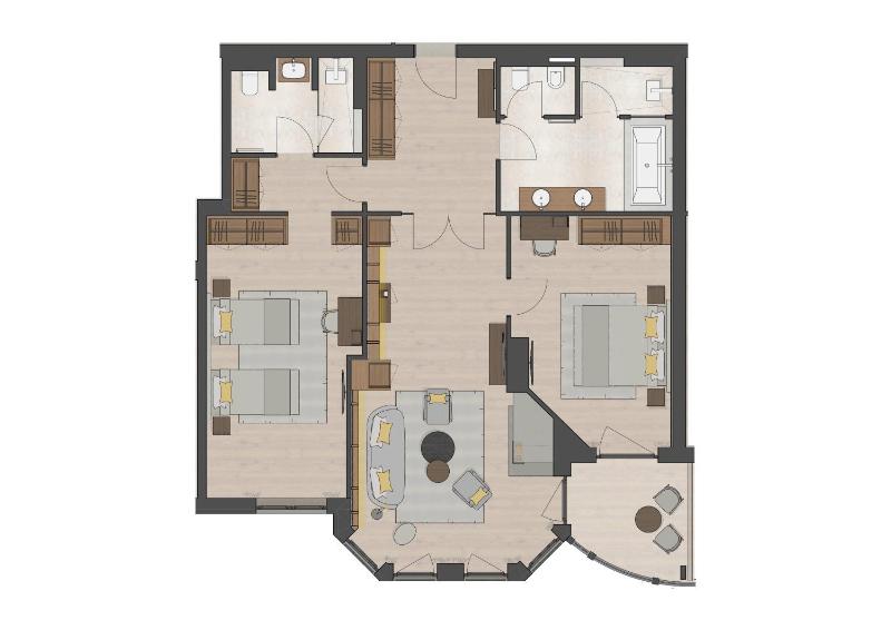 Two-Bedroom Suite image 2
