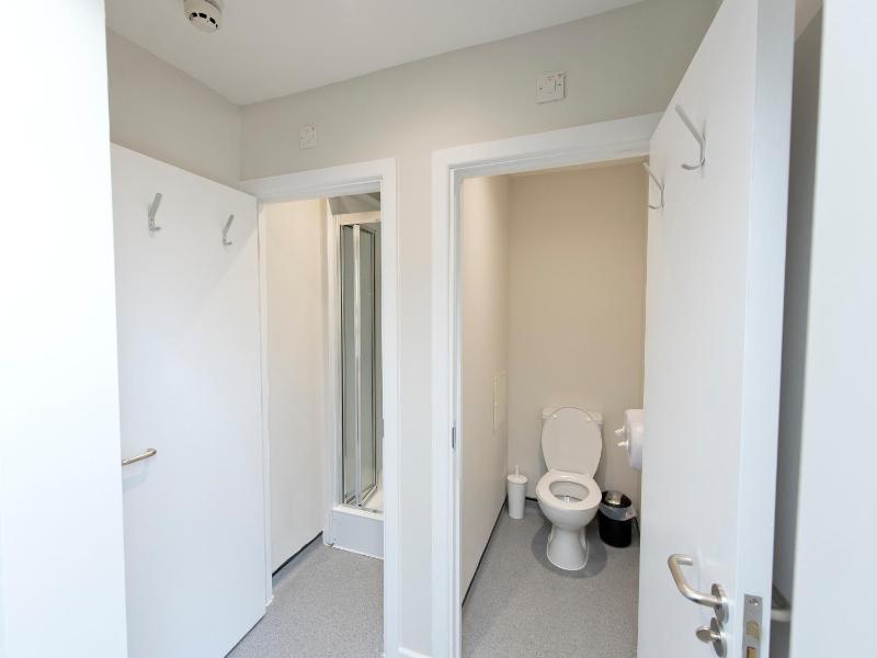 Bunk Bed in Male Dormitory Room with Shared Bathroom image 1
