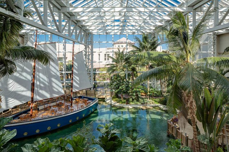 Queen Room with Two Queen Beds Atrium View - Water Park Access  image 1