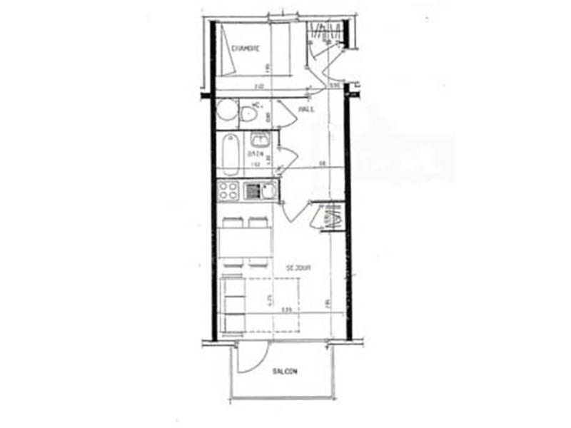 La Clusaz - Appartement pour 4 avec balcon et wifi - FR-1-818-67 - image 6