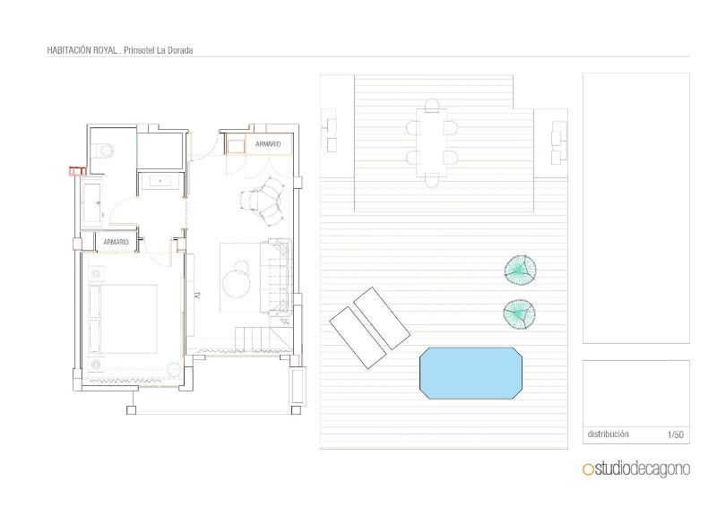Penthouse One Bedroom Suite with Swimming Pool image 2
