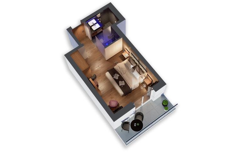 Double Room with Balcony image 2