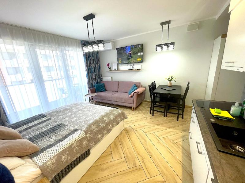 Apartament Superior Blue Przy Plaży- FREE Pool Saunas Jacuzzi Fitness Salzgrotte - image 36