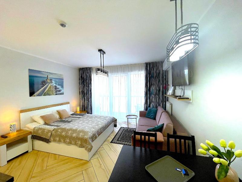 Apartament Superior Blue Przy Plaży- FREE Pool Saunas Jacuzzi Fitness Salzgrotte - image 13