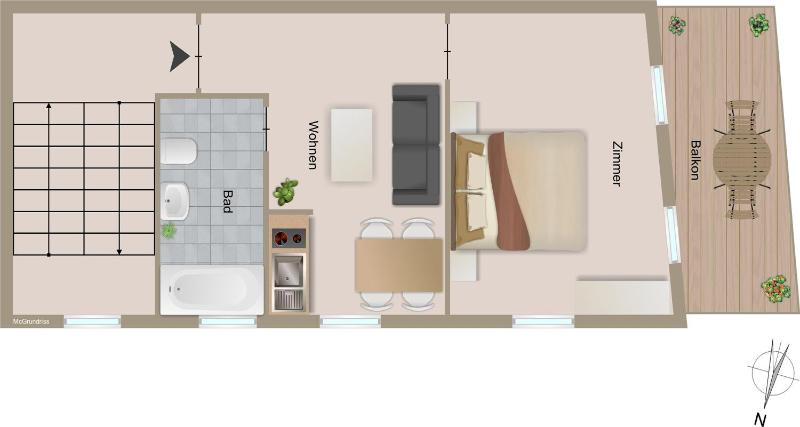 One-Bedroom Apartment - First Floor image 4