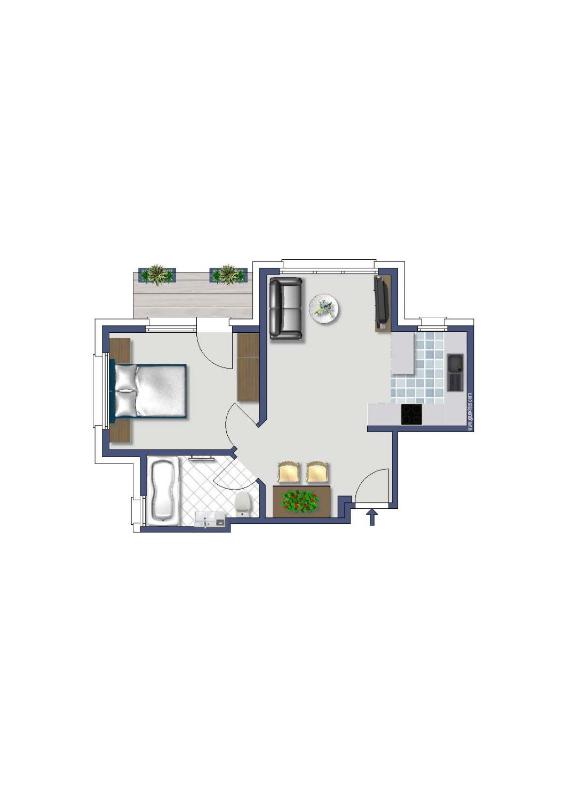 Stelle 7 - One-Bedroom Apartment (3rd floor) image 2