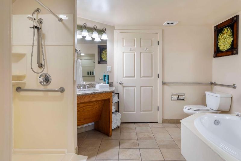 1 BEDROOM 1 KING SUITE W/HR ACC - 3X3 SHOWER image 4