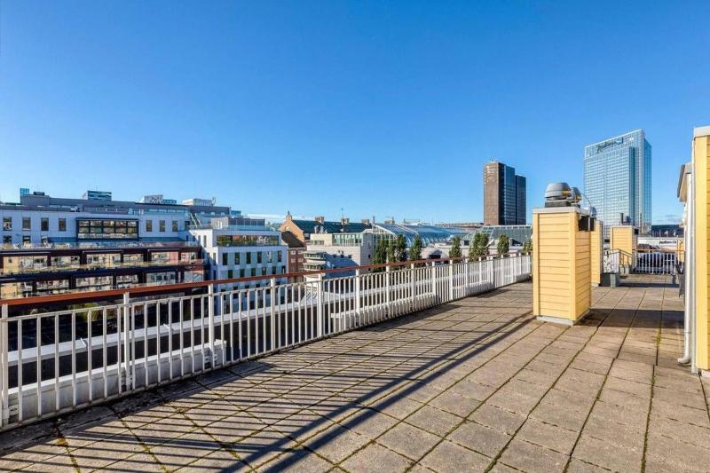 Charming Oslo Apartment with Balcony Rooftop Access - image 2