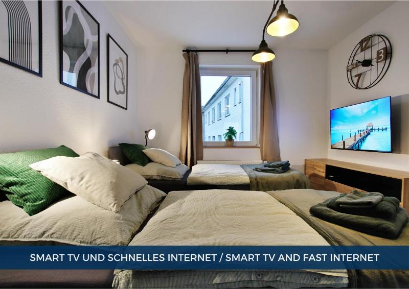 RtR Essen - Für bis zu 2 Personen - Voll ausgestattet - Balkon - Zentral Limbecker Platz - Messe - Uniklinikum - Smart TV - Modern - image 19