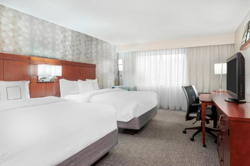 Guest Room with Two Double Beds - Accessible image 1