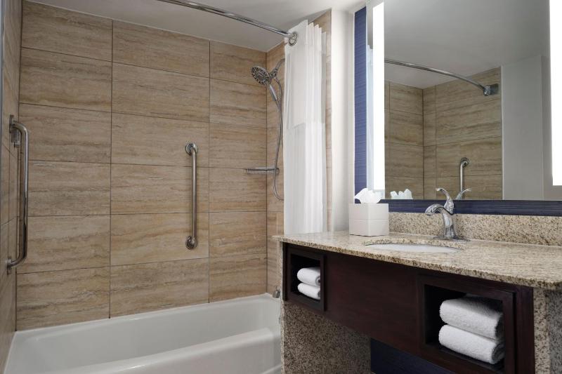 Standard King Room with Roll In Shower and City View - Mobility and Hearing Accessible image 2
