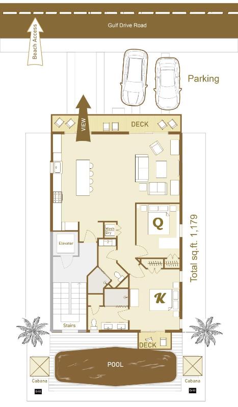 Two-Bedroom Townhouse image 1