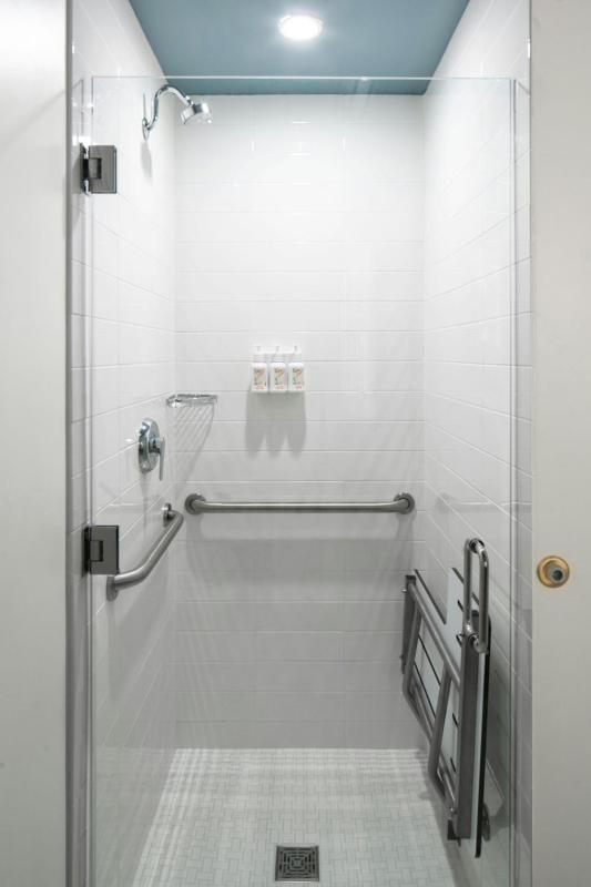 King Room with Roll-In Shower - Mobility and Hearing Accessible image 3