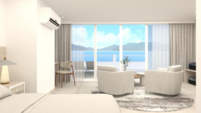 Deluxe Double Room with Sea View image 2