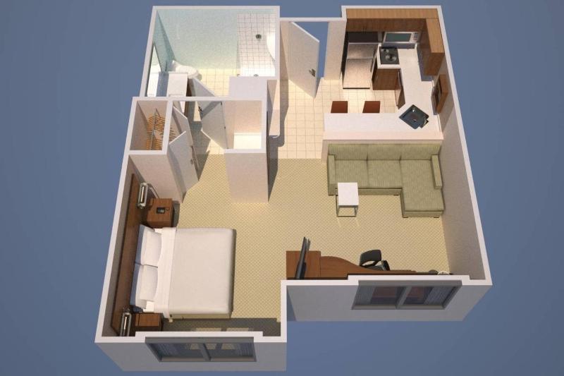 King Studio with Sofa Bed image 2