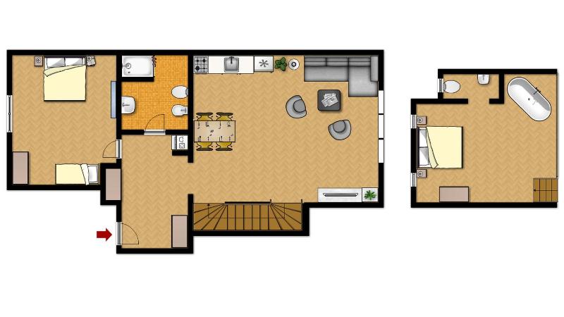 Two-Bedroom Deluxe Apartment image 2