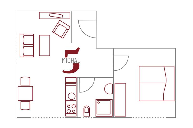 One-Bedroom Apartment image 2
