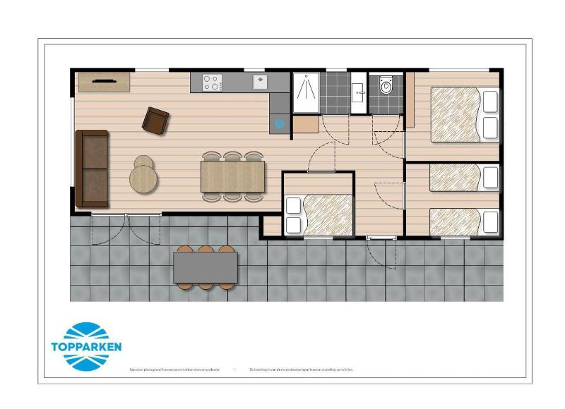 Three-Bedroom Chalet - Berkenhoeve image 3