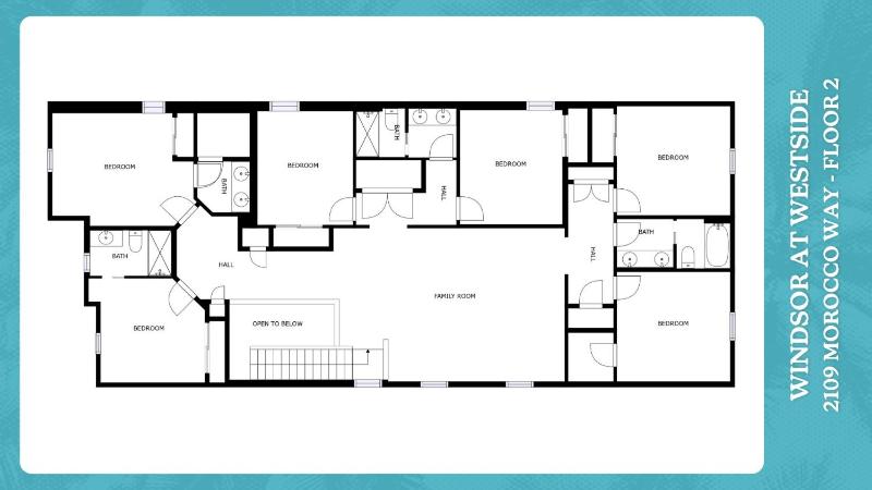 Windsor Westside Resort 7 Bedroom Home with Game Room 0854 - image 12