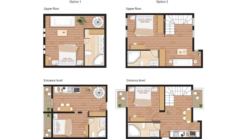Loft Two-Bedroom Maisonette image 2