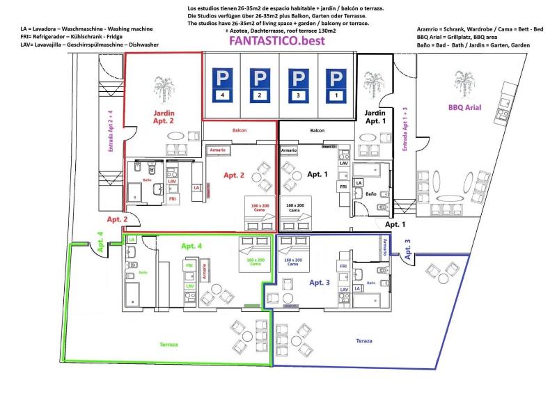 Fantastico 1 - Grossem Balkon - Gratis Parkplatz - Klimaanlage - Zentrumsnähe und Meernähe - image 22