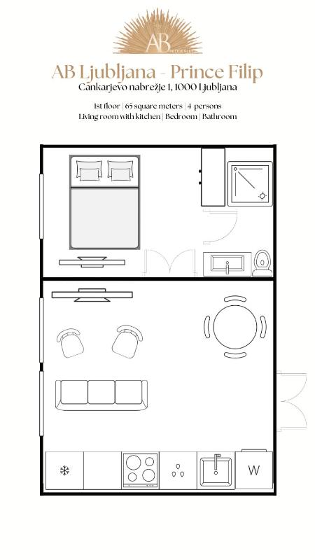 One-Bedroom Apartment image 2