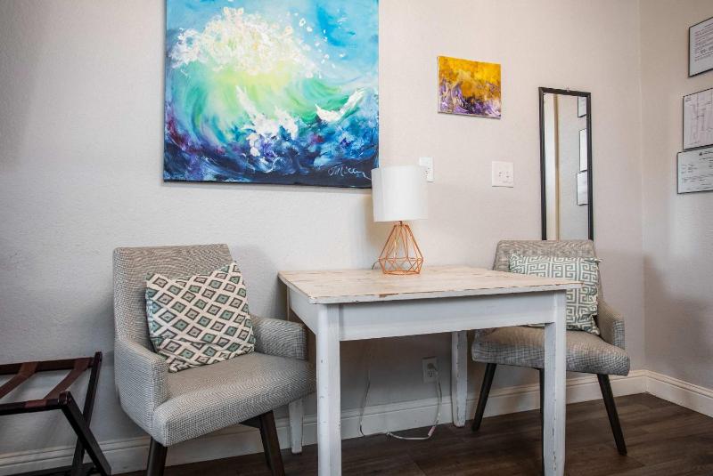 Tiled Shower Walk to Main Kitchenette Smart TV - image 11