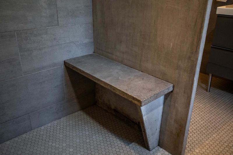 Tiled Shower Walk to Main Kitchenette Smart TV - image 25