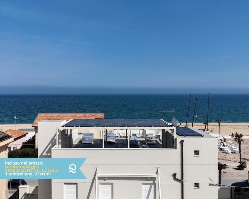 MIALMARE Nord - Marcelli nuovo trilocale in centro fronte mare - image 7