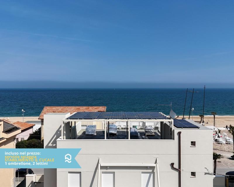 MIALMARE Sud - Marcelli nuovo trilocale in centro fronte mare - image 21