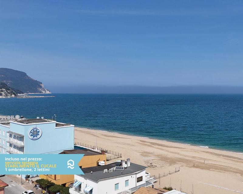 MIALMARE Sud - Marcelli nuovo trilocale in centro fronte mare - image 1