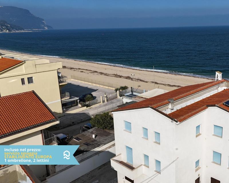 RS324 - Marcelli trilocale fronte mare con spiaggia inclusa - image 7