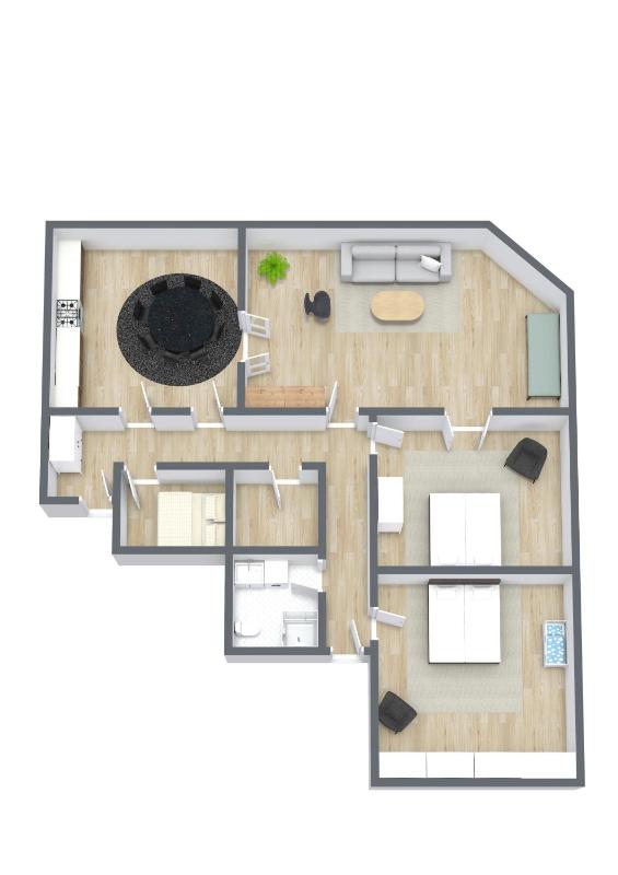 Three-Bedroom Apartment image 1