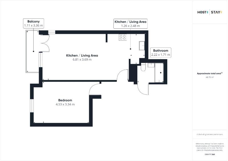 One-Bedroom Apartment image 2