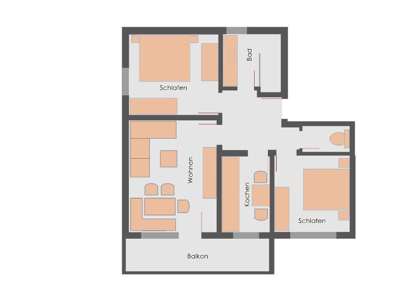 Two-Bedroom Apartment image 2