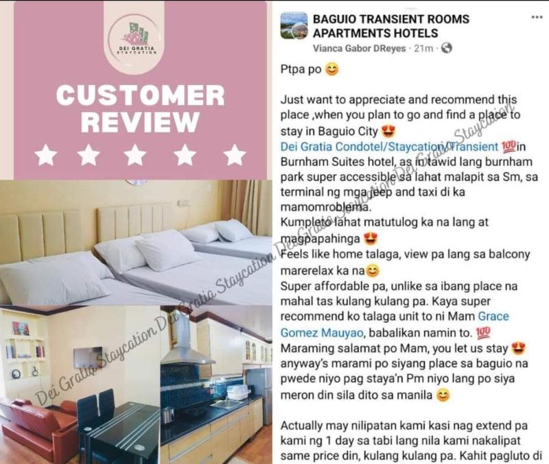 Baguio Transient NEAR BURNHAM Unit504 byDEI GRATIA - image 22