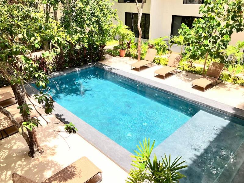 Near beach Ximbal Tulum 6 guest Pool Gym Wi-Fi - image 43
