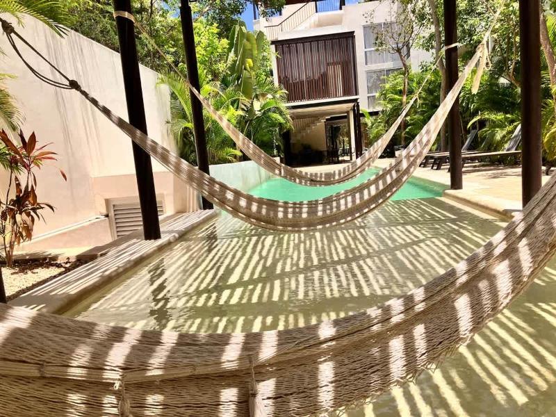 Tulum Center family double suite four guest with free parking pool AC kitchenette near Beach - image 13