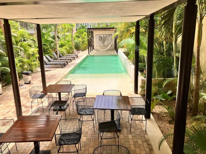Tulum Center family double suite four guest with free parking pool AC kitchenette near Beach - image 17